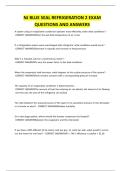 NJ BLUE SEAL REFRIGERATION 2 EXAM QUESTIONS AND ANSWERS&period;pdf