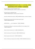 NJ REFRIGERATION BLUE SEAL 2-C ACTUAL EXAM QUESTIONS WIYH CORRECT ANSWERS&period;pdf