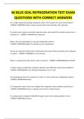 NJ BLUE SEAL REFRIGERATION TEST EXAM QUESTIONS WITH CORRECT ANSWERS&period;pdf