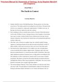 Solutions Manual for Essentials of Geology &lpar;5th Edition&rpar; by Stephen Marshak &vert; Complete Solutions for All Chapters