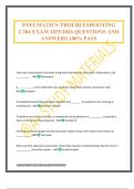 PNEUMATICS TROUBLESHOOTING C304 EXAM 2025&sol;2026 QUESTIONS AND ANSWERS 100&percnt; PASS