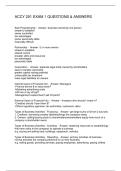ACCY 201 EXAM 1 QUESTIONS & ANSWERS