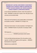 MICROBIOLOGY LAB FINAL EXAM VERSION 3 EXAM NEWEST  2025&sol;2026 ACTUAL EXAM WITH COMPLETE QUESTIONS AND  CORRECT DETAILED ANSWERS &lpar;100&percnt; VERIFIED ANSWERS&rpar;  &vert;ALREADY GRADED A&plus;&vert; &vert;&vert;PROFESSOR VERIFIED&vert;&vert;