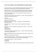 ACCY 201 EXAM 3 OLE MISS BARTON QUESTIONS