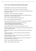 ACCY 201 OLE MISS MCILWAIN FINAL EXAM
