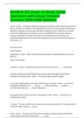 ECON-B 251 Exam &num;3 Study Guide Questions with Actual Detailed Answers 2025-2026 Updated&period;