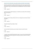  WVSSAC 2021 NFHS FOOTBALL PART 2 EXAM LATEST QUESTIONS AND CORRECT DETAILED ANSWERS