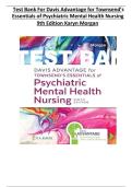 Essentials of Psychiatric Mental Health Nursing 9th Edition Karyn Morgan