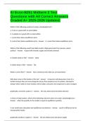 IU Econ-B251 Midterm 2 Test Questions with All Correct Answers Graded A&plus; 2025-2026 Updated&period;