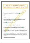 USU ELED 3100 EXAM 2025&sol;2026 QUESTIONS AND ANSWERS 100&percnt; PASS