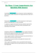Tbs Phase 3 Exam Comprehensive Key Questions With Answers