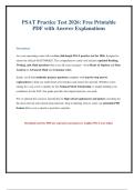 PSAT Practice Test 2026&colon; Free Questions&comma; Answers&comma; and Study Guide