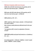 PRM Exam 2 Questions AND Correct Answers 