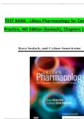 TEST BANK For Lilley's Pharmacology for Canadian Health Care Practice 4th Edition by Kara Sealock&comma; Cydnee Seneviratne &comma;Verified Chapters 1 - 58&comma; &vert;&vert; Complete Latest Guide A&plus;