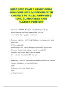 NRSG 2350 EXAM 3 STUDY GUIDE  2026 COMPLETE QUESTIONS WITH  CORRECT DETAILED ANSWERS &vert;&vert;  100&percnt; GUARANTEED PASS  <LATEST VERSION> 