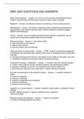 MMC 3420 QUESTIONS AND ANSWERS