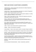 MMC 3420 EXAM 2 QUESTIONS & ANSWERS