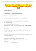 ELECTRIC VEH CHARG SYS - 2017 NEC - 2ND ED QUESTIONS WITH CORRECT ANSWERS 2025