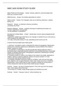 MMC 3420 EXAM STUDY GUIDE