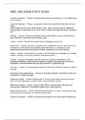 MMC 3420 EXAM STUDY GUIDE