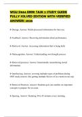 WGU D664 ENN1 TASK 3 STUDY GUIDE FULLY SOLVED EDITION WITH VERIFIED ANSWERS 2026