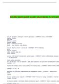 ECMO Specialist Exam Questions And Correct Answers