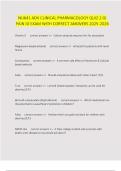 NU641 ADV CLINICAL PHARMACOLOGY QUIZ 2 GI PAIN ID EXAM WITH CORRECT ANSWERS 2025-2026