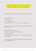 EEG BOARDS REVIEW QUESTIONS EXAM WITH CORRECT ANSWERS 2025-2026 GRADED A&plus;