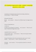 EEG BOARDS EXAM WITH 100&percnt;  CORRECT ANSWERS GRADED A&plus;2025-2026
