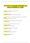  IC3 GS6 Level 1 &ndash; Domain 2 &vert; Verified Questions and Answers &lpar;A&plus; Grade&comma; 2024&sol;2025&rpar;