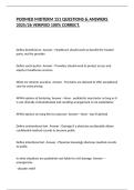 PODMED MIDTERM 151 QUESTIONS & ANSWERS 2025&sol;26 VERIFIED 100&percnt; CORRECT&period;
