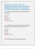 NUR257 EXAM 1 REVIEW PRACTICE  COMPLETELY UPDATED 2025&ndash;2026 EDITION &vert;  VERIFIED QUESTIONS & 100&percnt; ACCURATE  ANSWERS &vert; GUARANTEED A&plus; PERFORMANCE
