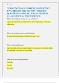 NURS 5354 EXAM 3 CONTENT COMPLETELY  UPDATED 2025&ndash;2026 EDITION &vert; VERIFIED  QUESTIONS & 100&percnt; ACCURATE ANSWERS &vert;  GUARANTEED A&plus; PERFORMANCE 