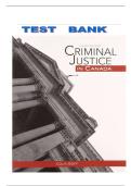 Test Bank for Criminal Justice in Canada 8th Edition by Colin H&period; Goff isbn- 9780176899264 All Chapters 1-12 Latest Complete Edition Graded A&plus;