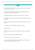 AVIT 323 Exam Questions and answers with complete solutions Latest Updated 2025 &vert; 