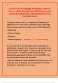 Introduction to Radiology & Imaging 2025&colon; Study Guide&comma; Modalities & Fundamentals