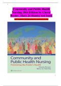 Community and Public Health Nursing &ndash; 10th Edition by Cherie Rector & Mary Jo Stanley &vert; Complete Test Bank &lpar;Chapters 1&ndash;30 with Questions & Answers&rpar;