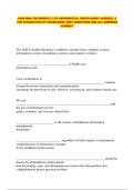 LSUS MHA 705 MODULE 1&semi; PP INFORMATICS&comma; DISCIPLINARY SCIENCE&comma; & THE FOUNDATION OF KNOWLEDGE TEST QUESTIONS AND ALL ANSWERS CORRECT