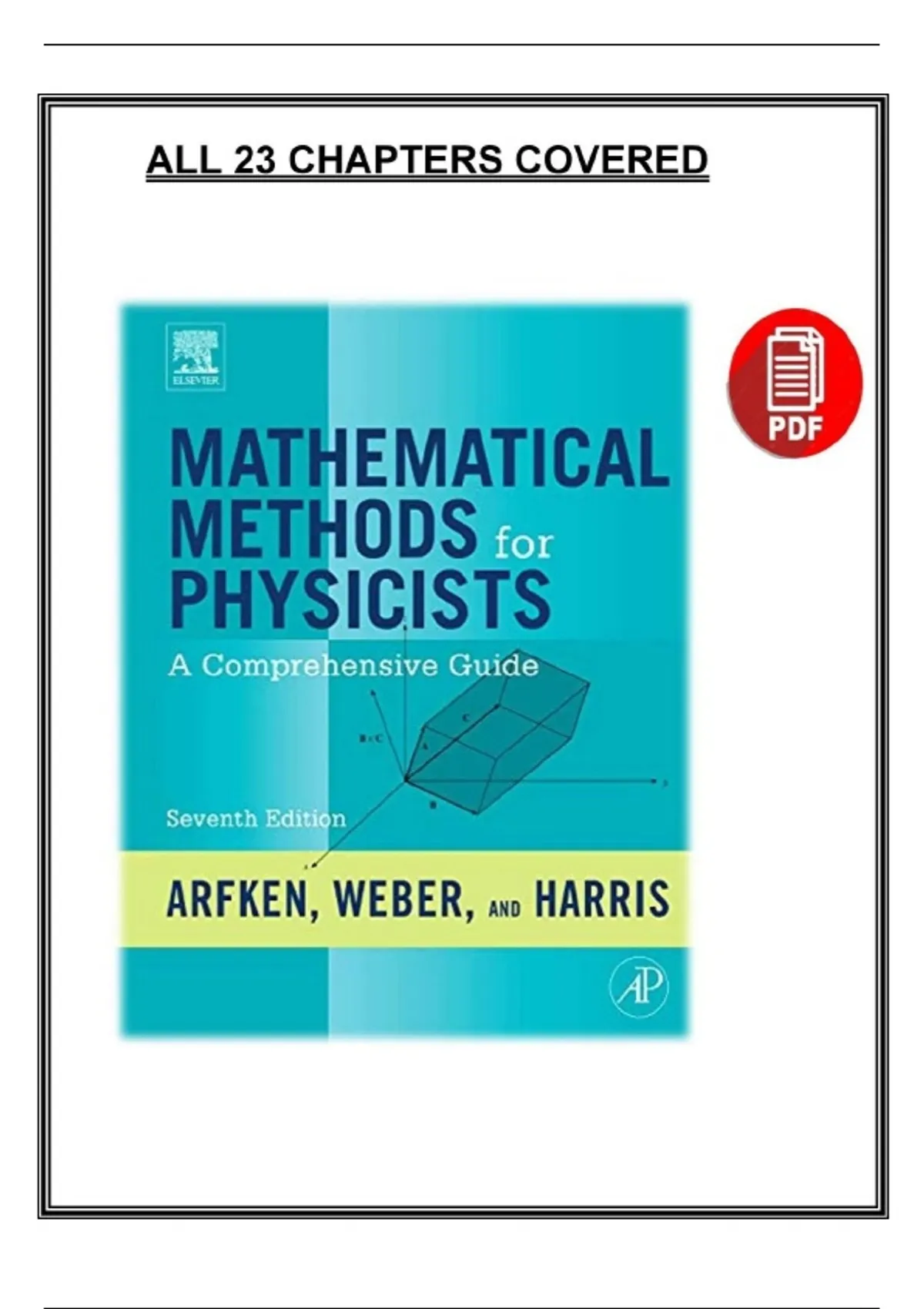 Mathematical Methods for Physicists (7th Edition) – Complete Solutions Manual by Arfken – PDF ...