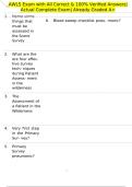 AWLS Exam with All Correct & 100&percnt; Verified Answers&vert; Actual Complete Exam&vert; Already Graded A&plus;