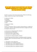 NR 226&sol;NR226 PACKAGED EXAMS&colon; THOROUGHLY UPDATED EXAM QUESTIONS AND CORRECT ANSWERS THAT ALIGN WITH THE LATEST TEST STANDARDS TO GUARANTEE YOUR SUCCESS