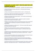 STARGUARD 6E EXAMS SCRIPT UPDATED QUESTIONS AND ANSWERS GRADED A&plus;
