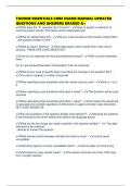 TANIUM ESSENTIALS CORE EXAMS MANUAL UPDATED QUESTIONS AND ANSWERS GRADED A&plus;