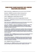 ACBIS STUDY GUIDE EXAM WITH 100&percnt; VERIFIED SOLUTIONS 2026 UPDATE&excl;&excl;