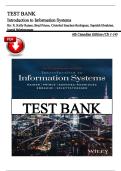 Test Bank &ndash; Introduction to Information Systems&comma; 6th Canadian Edition by Rainer&comma; Prince&comma; Sanchez-Rodriguez&comma; Ebrahimi & Splettstoesser &vert; Complete Chapter 1&ndash;14