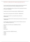 MHA 708 Exam A &ndash; Healthcare Policy LSUS &vert; Comprehensive Study Guide & Practice Test