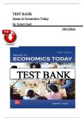 Test Bank &ndash; Issues in Economics Today&comma; 10th Edition by Robert C&period; Guell &lpar;All 47 Chapters Included&rpar;