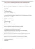 NURS 321 Final Exam &vert; Comprehensive Medical-Surgical Nursing and Pharmacology Review
