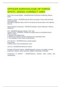 OFFICER SURVIVAL&sol;USE OF FORCE GPSTC 320&sol;321 CORRECT 100&percnt;
