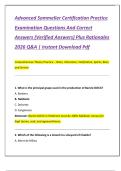 Advanced Sommelier Certification Practice  Examination Questions And Correct  Answers &lpar;Verified Answers&rpar; Plus Rationales  2026 Q&A &vert; Instant Download Pdf 